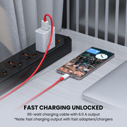 Konnect Dash Pro fast charging cable 65 watt