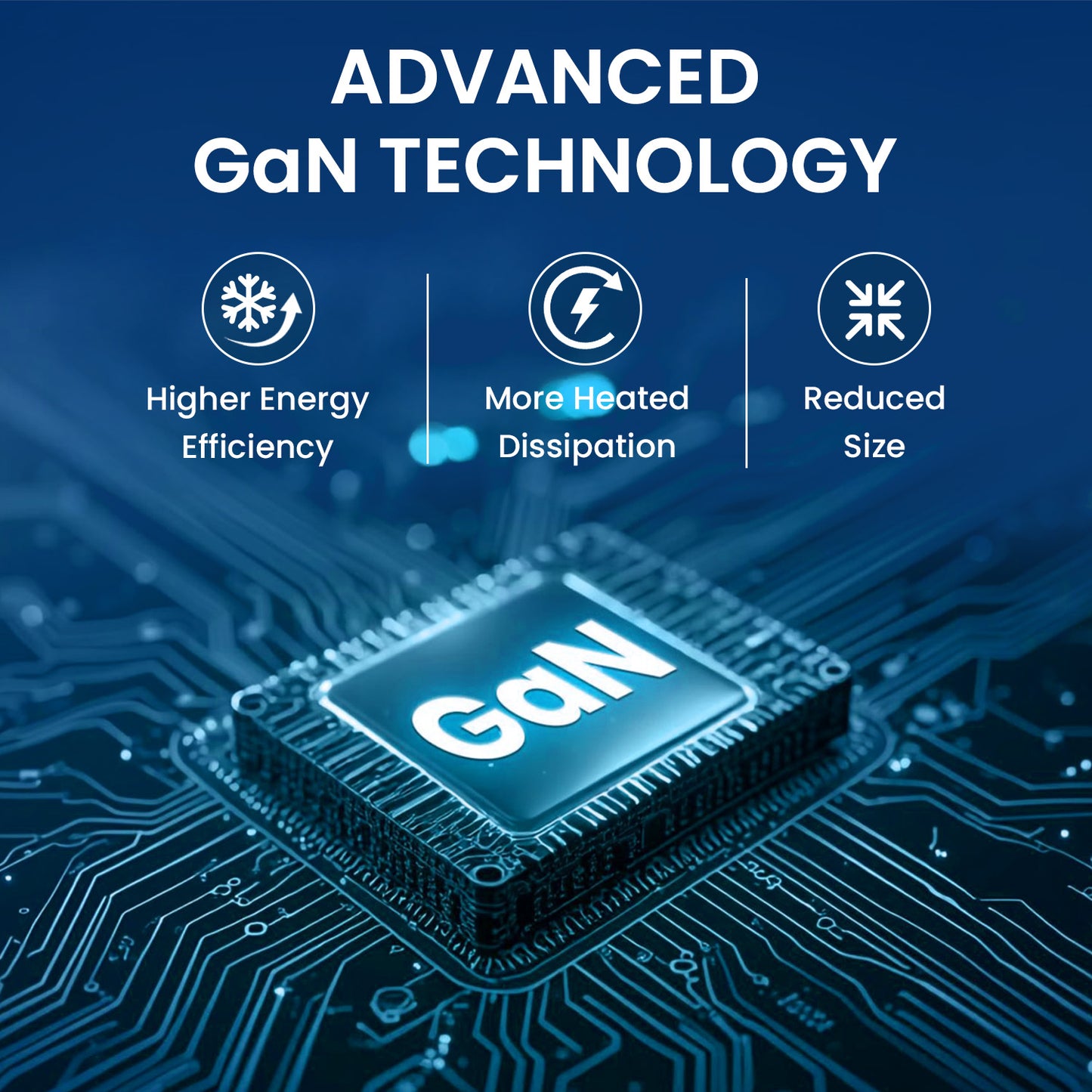 Portronics Adapto 100D Desktop Charger | Fast charge multi USB charger with GaN technology | charger hub for laptop charger mobile charger and tablet charging