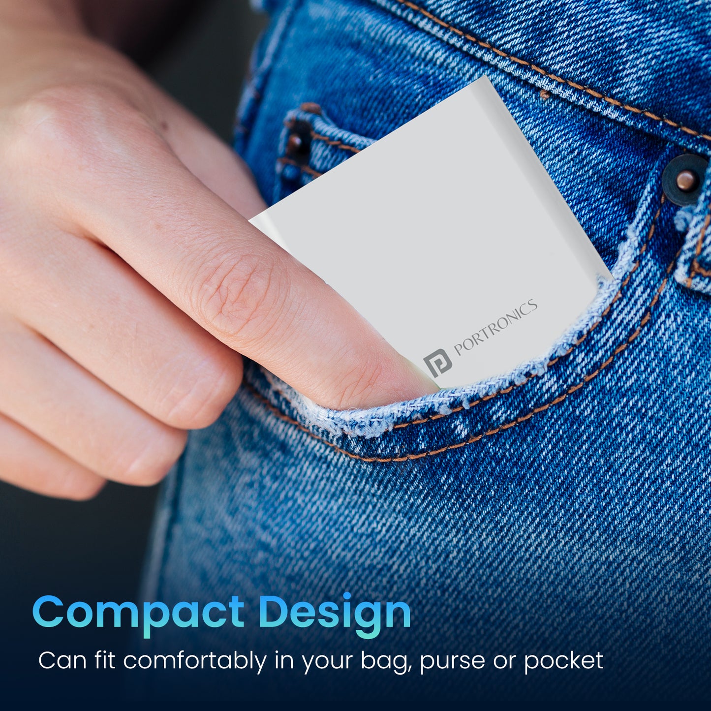 Portronics Adapto 25A Universal Travel Adapter | 25W Type C Charger with Fast Charge Capability | Dual USB Charger for Smartphones, Tablets, Power Banks, and Accessories | Safe, Compact & Durable Charger Adapter for Efficient Charging on the Go