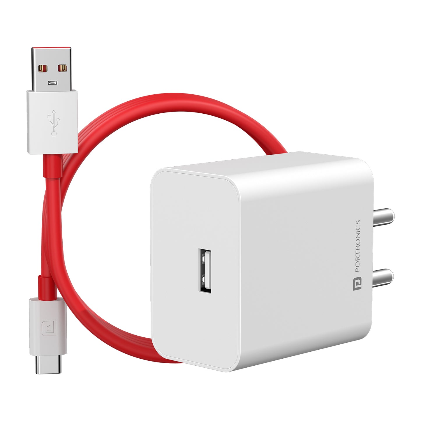 Portronics Adapto 35 A W C-type fast charging Adapter| best phone charger at best price
