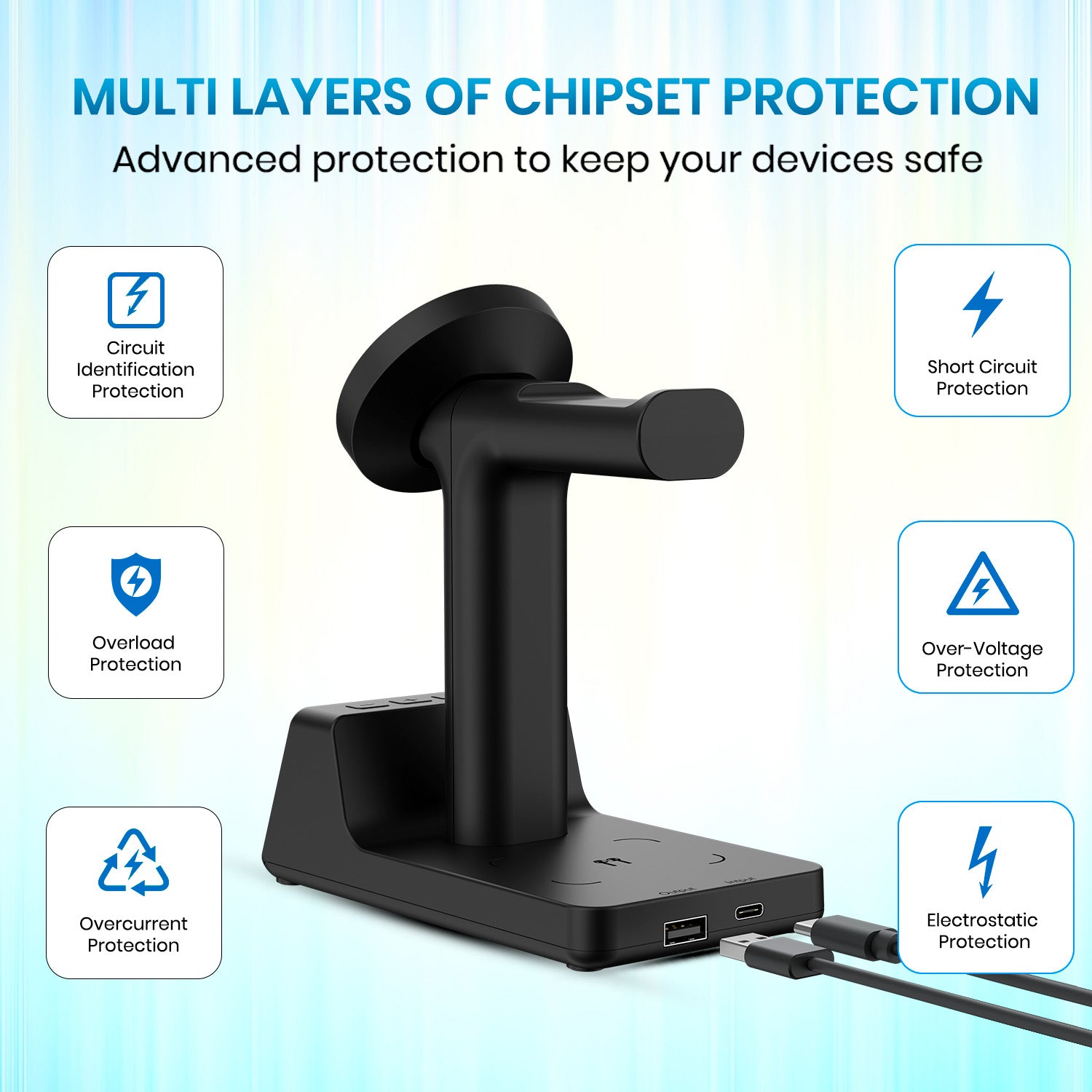 Portronics BELLA 2 15 Watt Wireless Charger | Best for overnight charging with intelligent power distribution and MagSafe 15W stability | fast wireless charger made for efficiency