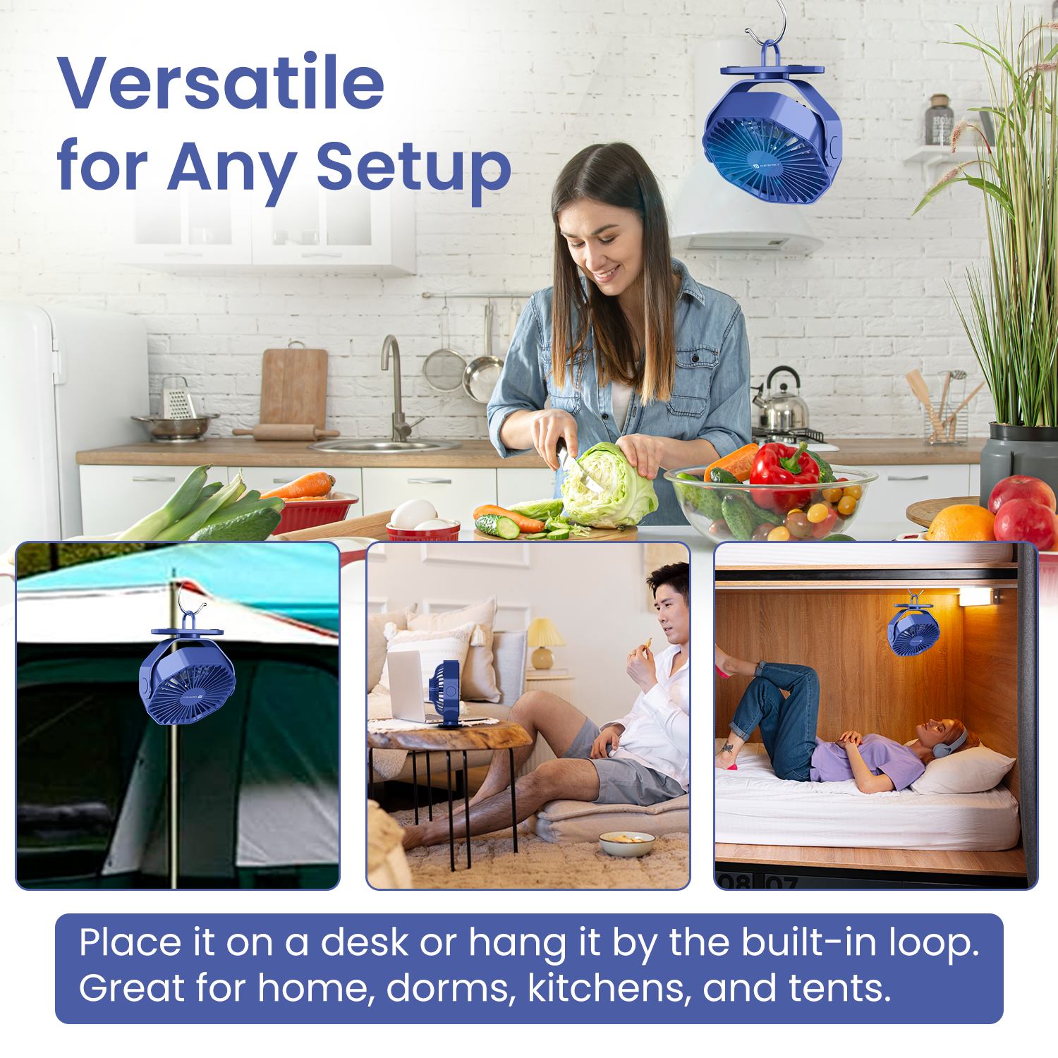 Portronics – Chill On USB-powered fan | lightweight 3.5