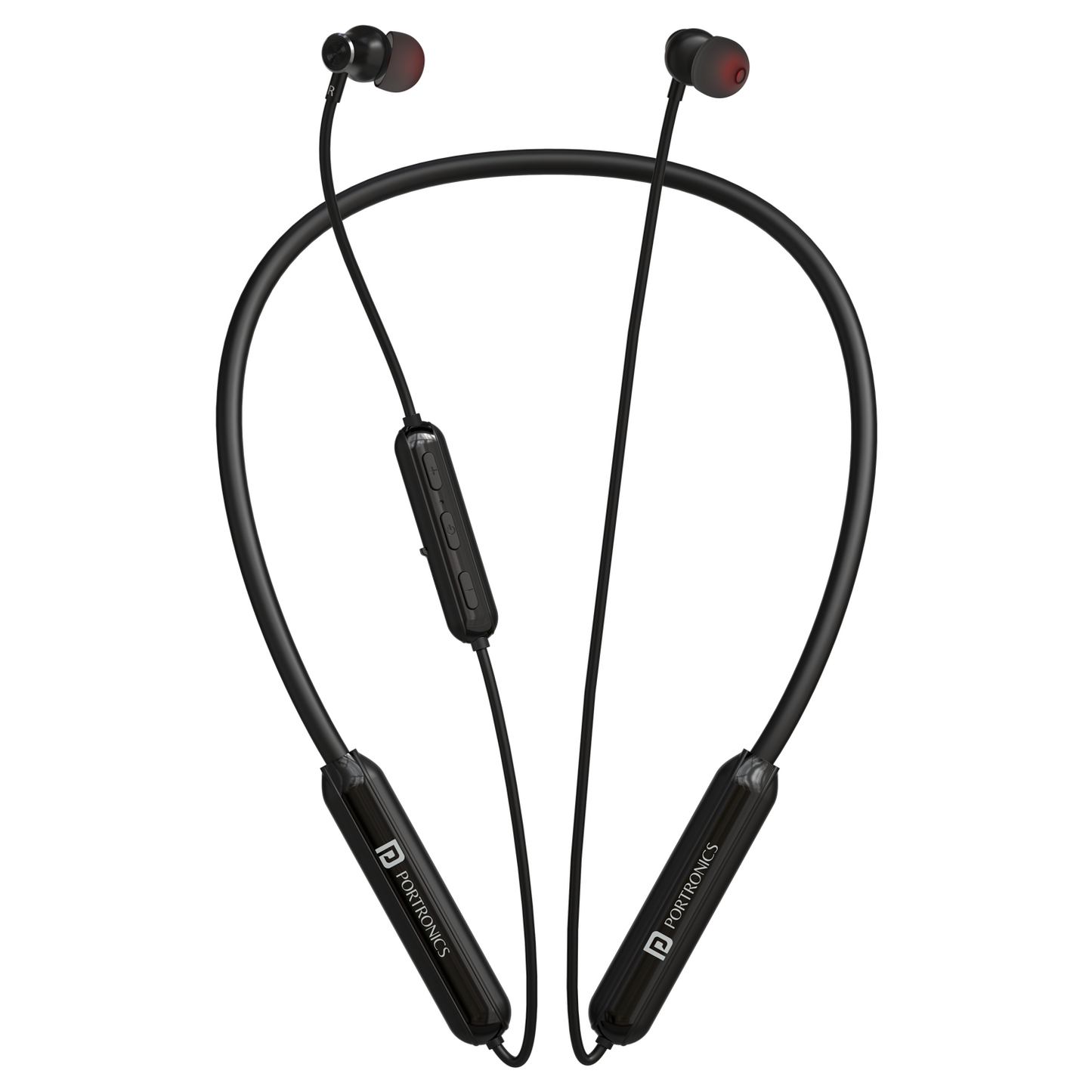 Enjoy superior sound with the Portronics Harmonics Y2 true wireless stereo neckband headphones featuring Bluetooth v5.4 for seamless, ultra-stable connection, 70H playtime, magnetic earbuds, and low latency gaming & music mode—ideal bluetooth neckband for sports & fitness.