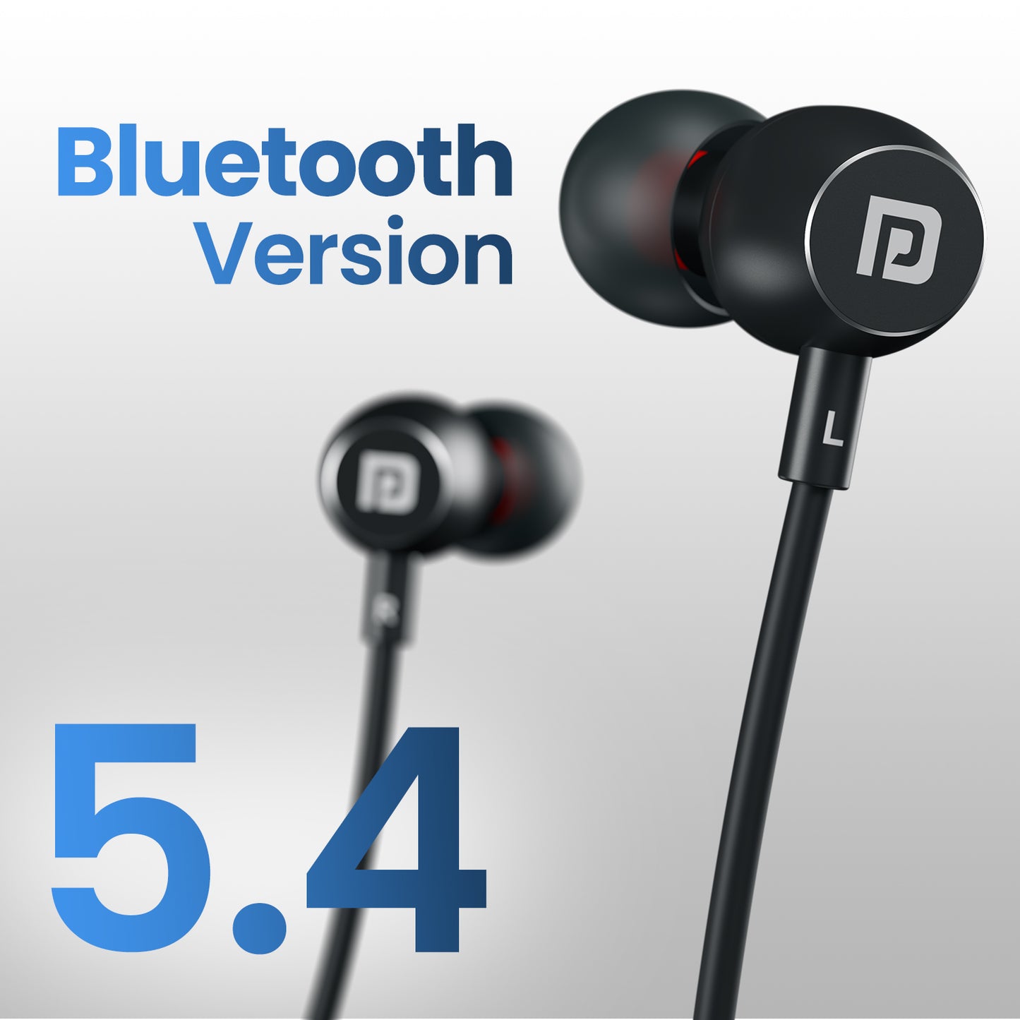Portronics Harmonics Y4 Neckband Earphones | wireless stereo headset with Bluetooth 5.4, Type-C charging & multipoint connectivity | enjoy uninterrupted 100 hours of playtime with deep bass & crystal-clear sound | game/music mode for lag-free gaming and smooth streaming | lightweight neckband with ergonomic design, HD mic, and magnetic earbuds | best Bluetooth neckband for Android, iPhone, tablets, and laptops | versatile for work, travel, music, and sports