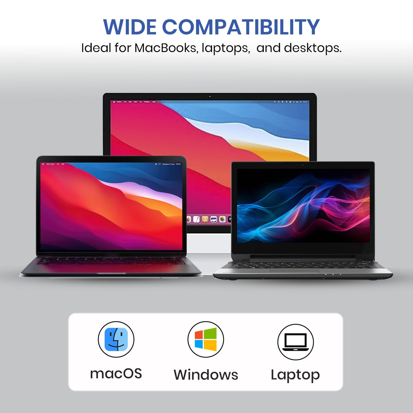 Portronics MPort Edge Multi-USB Adapter for MacBook and Laptops – Designed for universal compatibility, this Type-C USB hub ensures efficient multitasking and seamless connectivity.