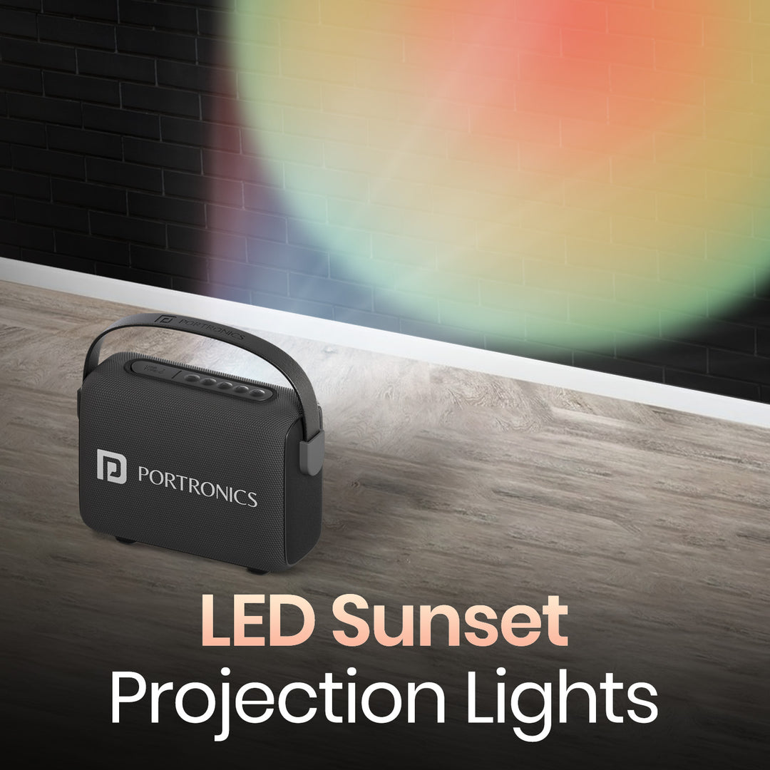 Buy Portronics Resonate 14w Speaker With Projection Light