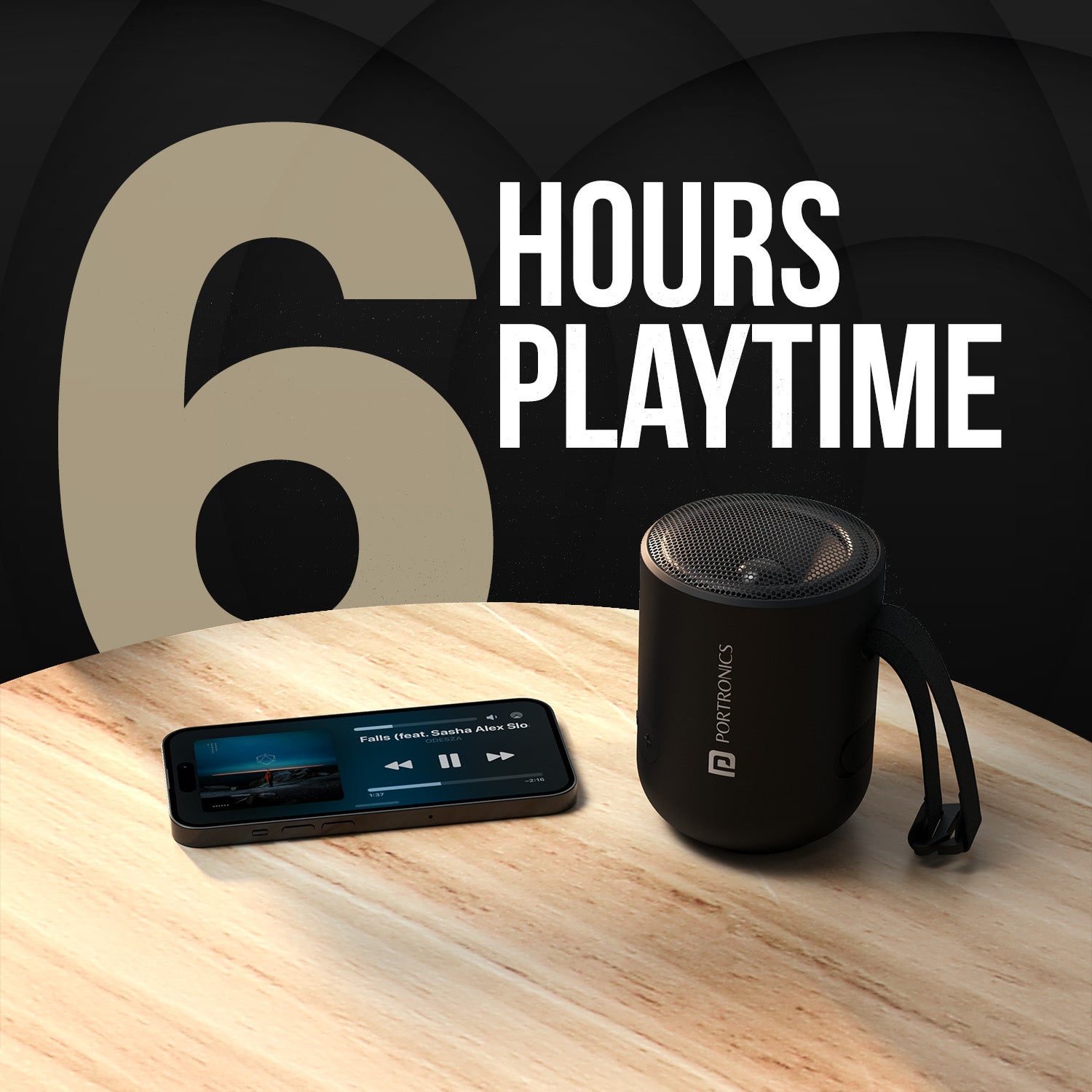Portronics Soundpot mini bluetooth speaker for long playtime| best rechargeable wireless mini speaker| best wireless speaker