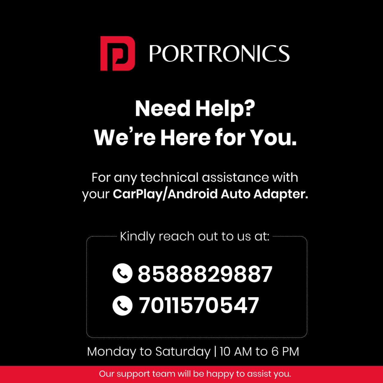 Portronics Tune Prime SIM slot Android Auto adapter with built-in 4G LTE for standalone internet CarPlay access without phone hotspot, ideal as wireless car receiver and best car bluetooth device in india for uninterrupted hands-free car control adapter and music calls navigation CarPlay