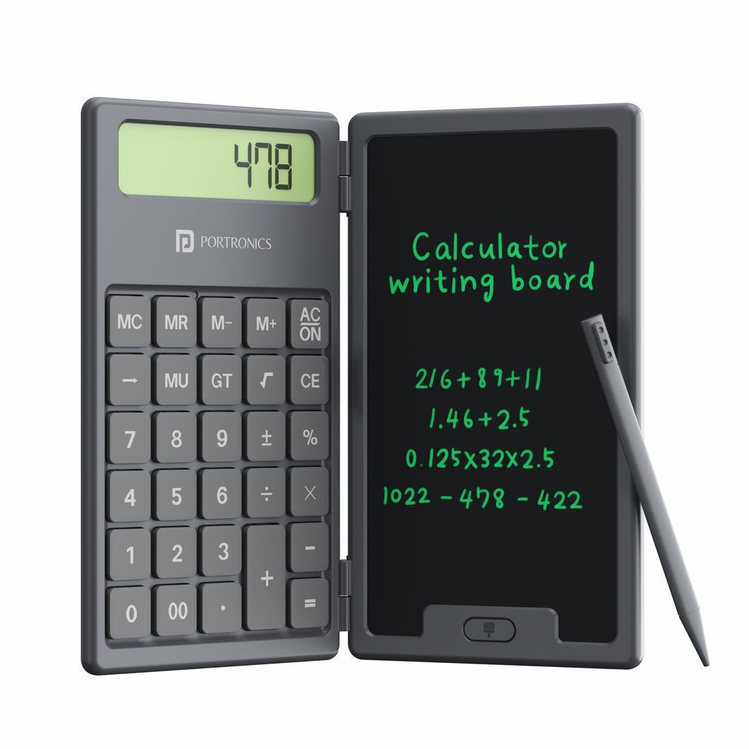 Computer Formula Pad Buy Portronics Ruffpad Calc Digital Writing Pad with Transparent Screen