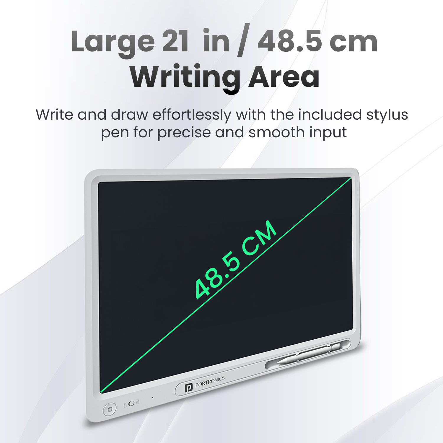 Ruffpad 21 Pro LCD Writing Pad with Large 21-Inch Writing Surface – Big Writing Pad for Students and Professionals