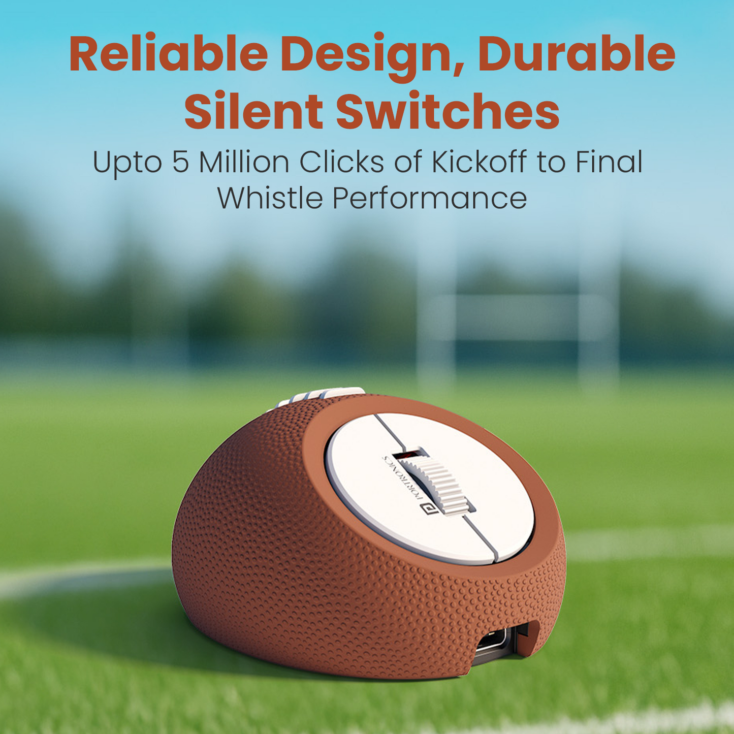ToadPlay Rugby high quality Bluetooth mouse for laptop and wireless rechargeable mouse with multi-device support, perfect wireless optical mouse for everyday work, browsing, and casual gaming