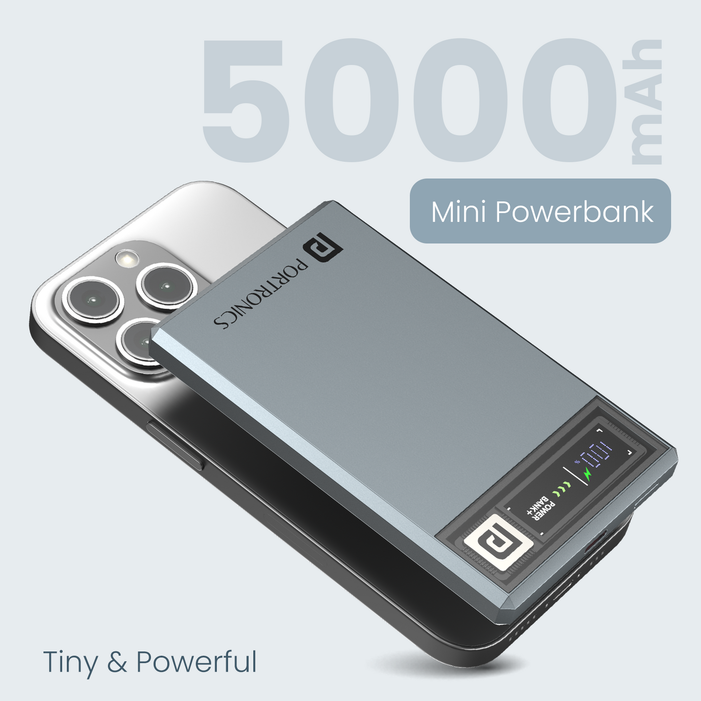 Wireless power bank for iPhone offering sweet 15W MagSafe charging—Luxcell Magclick 5K is the perfect blend of portability, power, and pie-like convenience