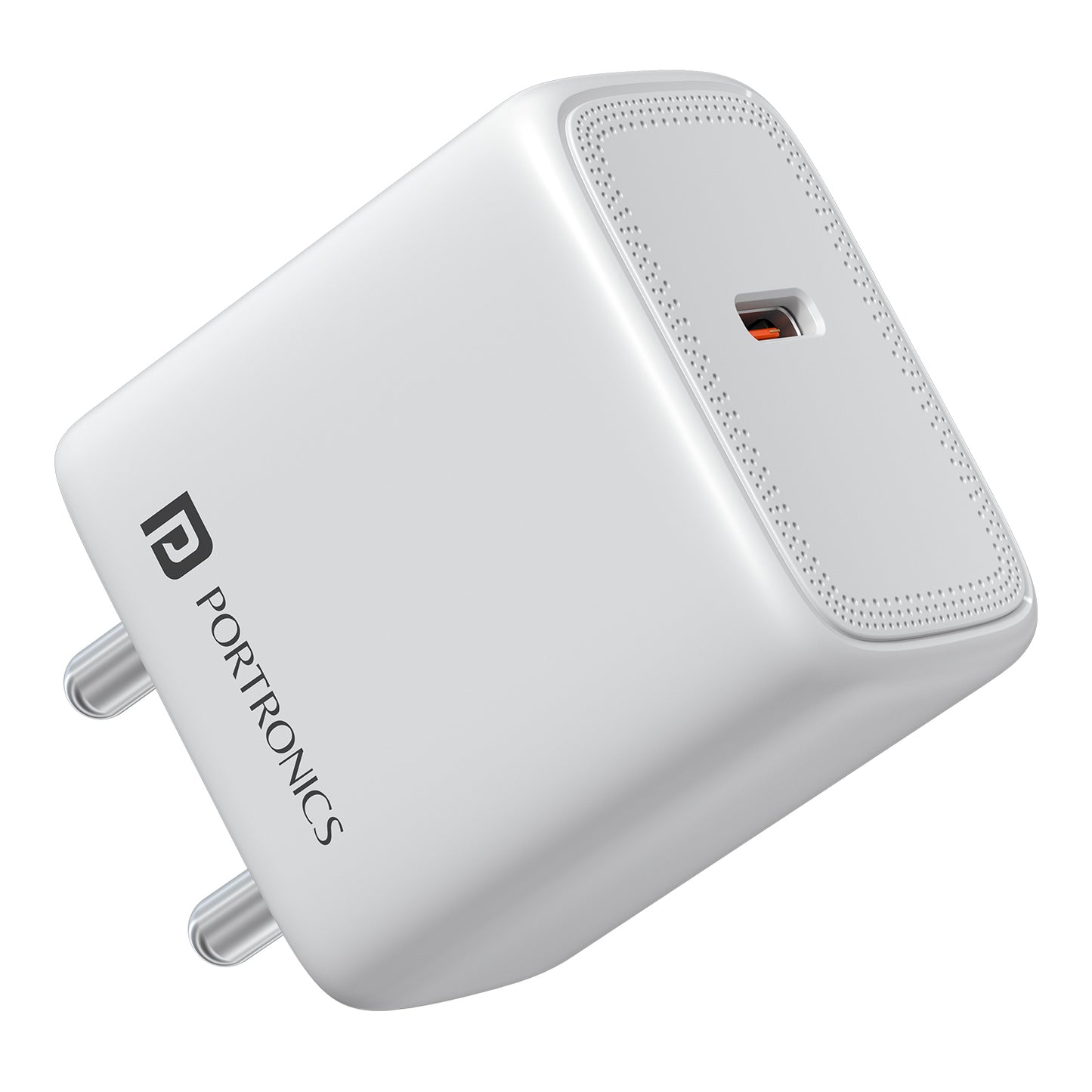 portronics adapto 40avs adapter 40w type c charger | 40w gan fast charging and 60w peak output 40w charger adapter | home office charging portronics charger | universal fast charger