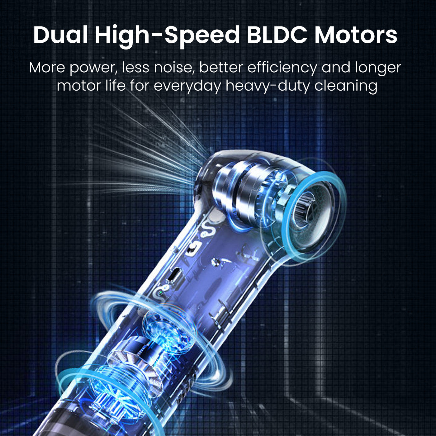 portronics aircop cordless vacuum cleaner and blower with 16000pa powerful suction performance removing dust particles, pet hair, and cigarette ash from car seat – rechargeable battery with 60 minutes runtime for uninterrupted cleaning