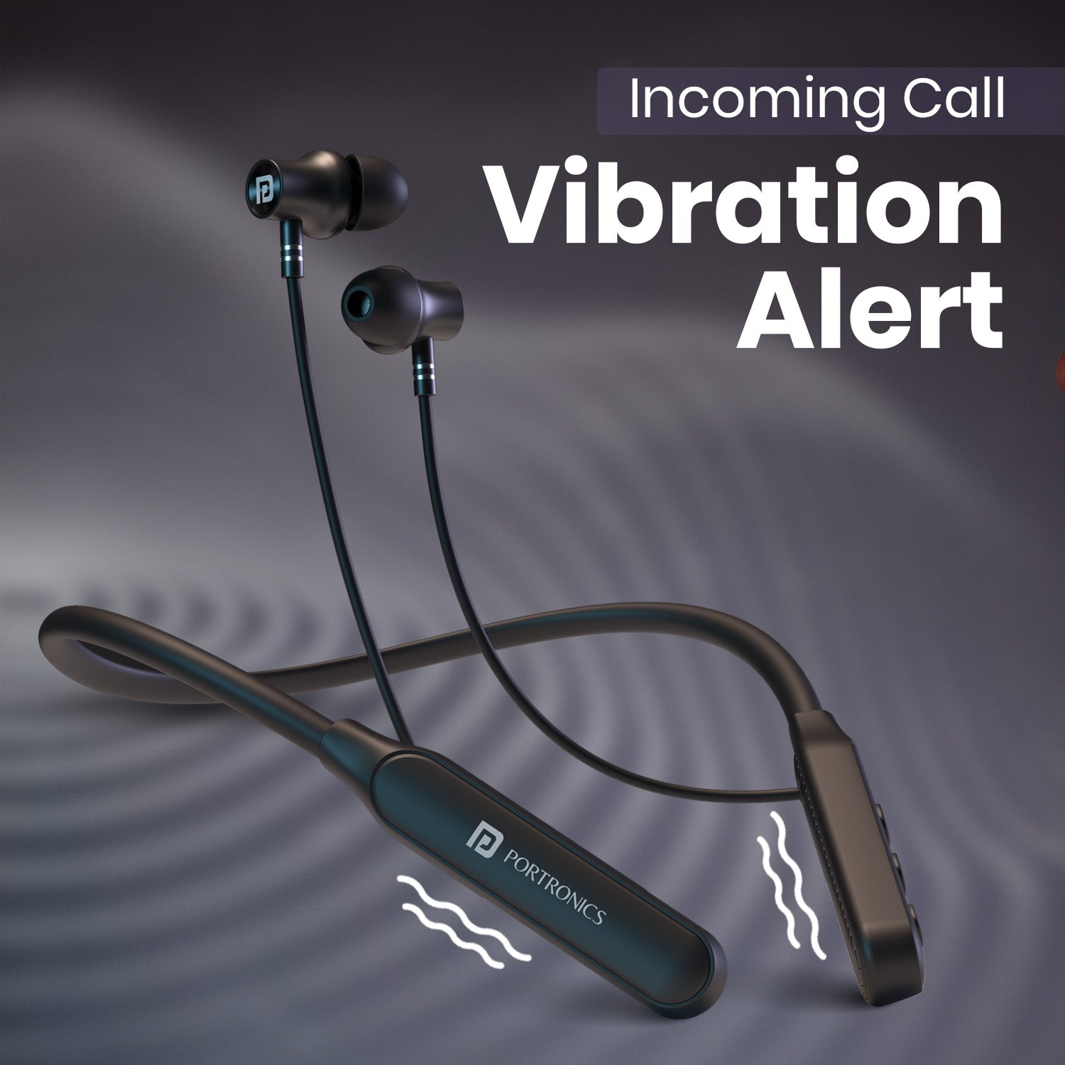 Buy Harmonics Z14 Neckband Earphone for Sports & Calls – Portronics