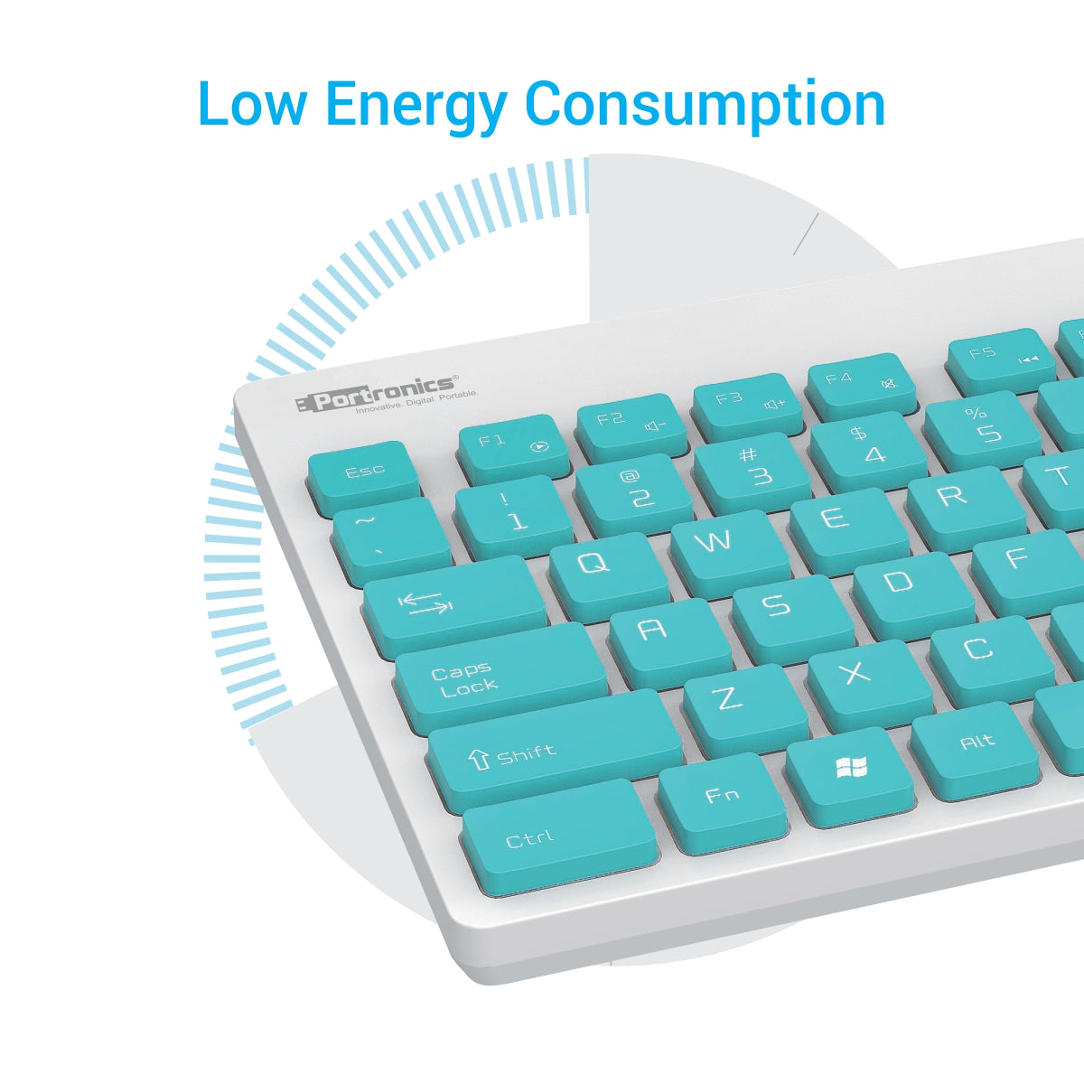 White portronics key2 combo keyboard and mouse combo | 1500 dpi optical wireless mouse for precision | optical mouse, computer mouse, wireless mouse