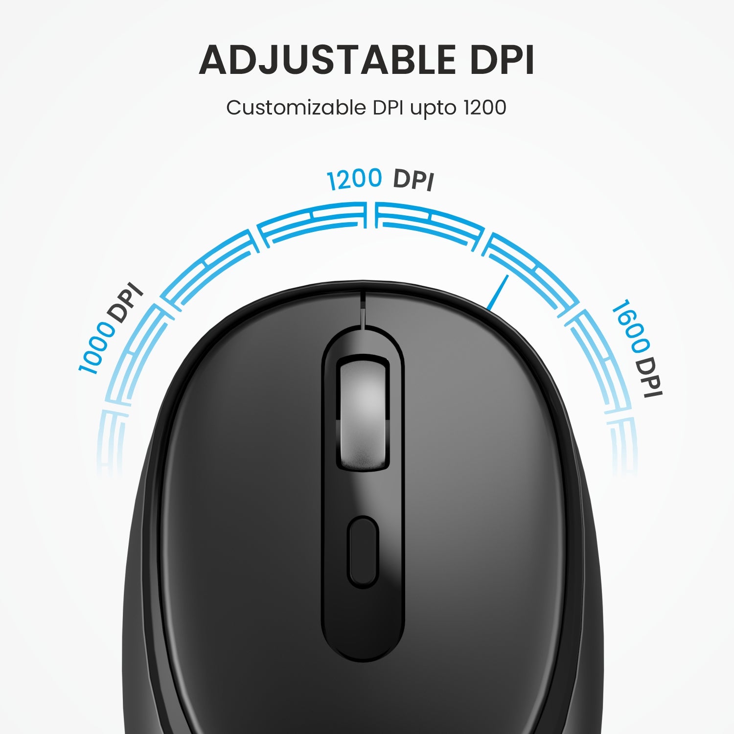 Grey +Orange portronics key7 combo adjustable dpi 1600 optical wireless mouse with hi-precision tracking for laptop and macbook