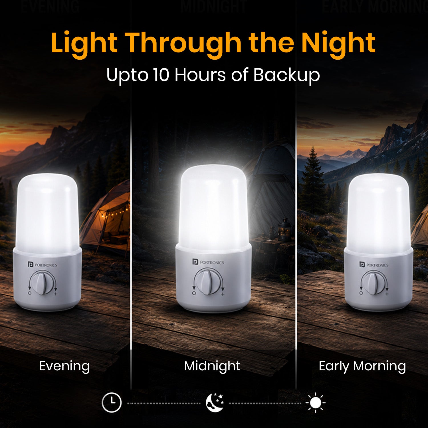 portronics ray x led emergency lamp | power efficient energy management delivering up to 10 hours continuous backup power cut light | reliable overnight light support during sudden blackout power cuts emergency light | which emergency light provides 10 hours continuous backup during power cuts
