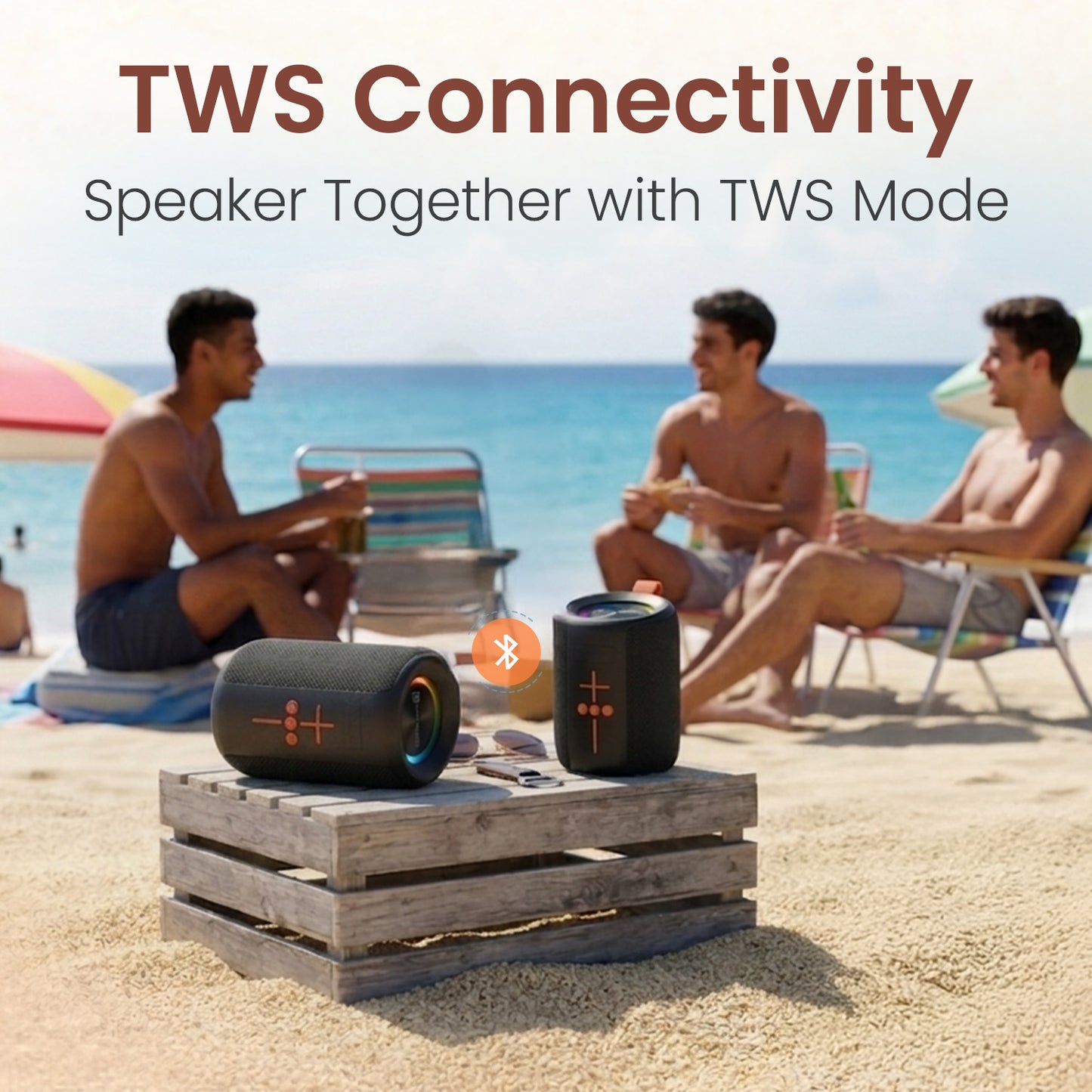 portronics sono wireless bluetooth speaker | tws mode support wireless speakers | immersive stereo multimedia speaker | portronics bluetooth speakers