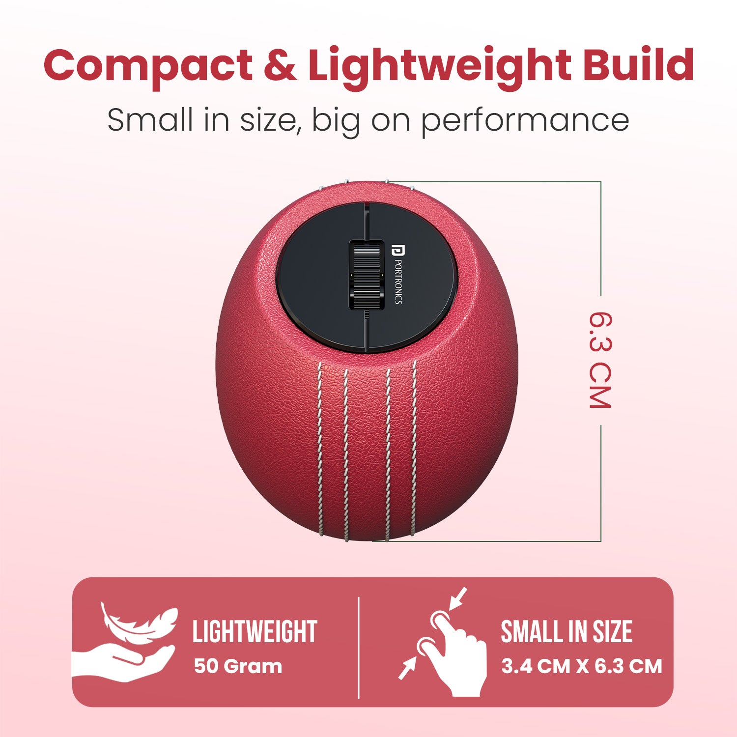 portronics toadplay cricket wireless rechargeable mouse | eco-friendly rechargeable battery with plug and play usb receiver | best mouse for home office and mobile professionals