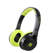 Portronics Muffs M1: Best Bluetooth Headphone with Mic & AUX, yellow
