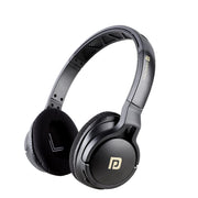 Portronics Muffs M1: Best Bluetooth Headphone with Mic & AUX, black