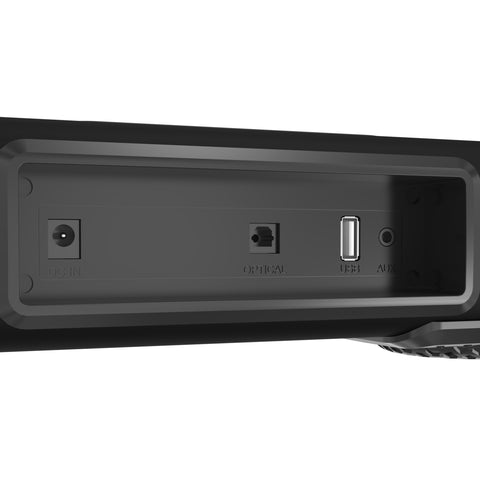 Portronics Sound Slick IV soundbar with wireless subwoofer,120W with multi connectivity options