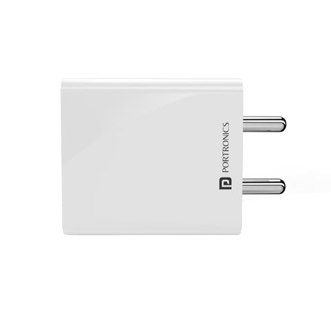 Portronics Adapto 32 C 12W Dual Port  Wall Portable fast Charger. 