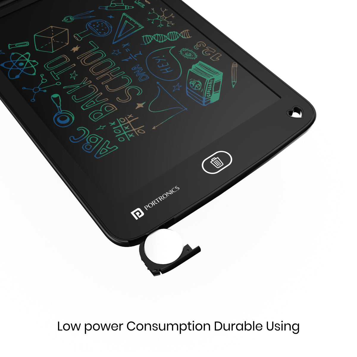 Shop Ruffpad 8.5M LCD Multi-Colour Writing Tablet/Pad - Portronics ...