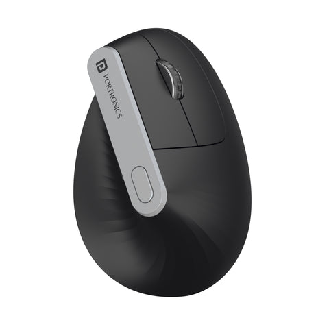Portronics Toad Ergo Wireless Mouse with 6D Buttons & 1200 DPI