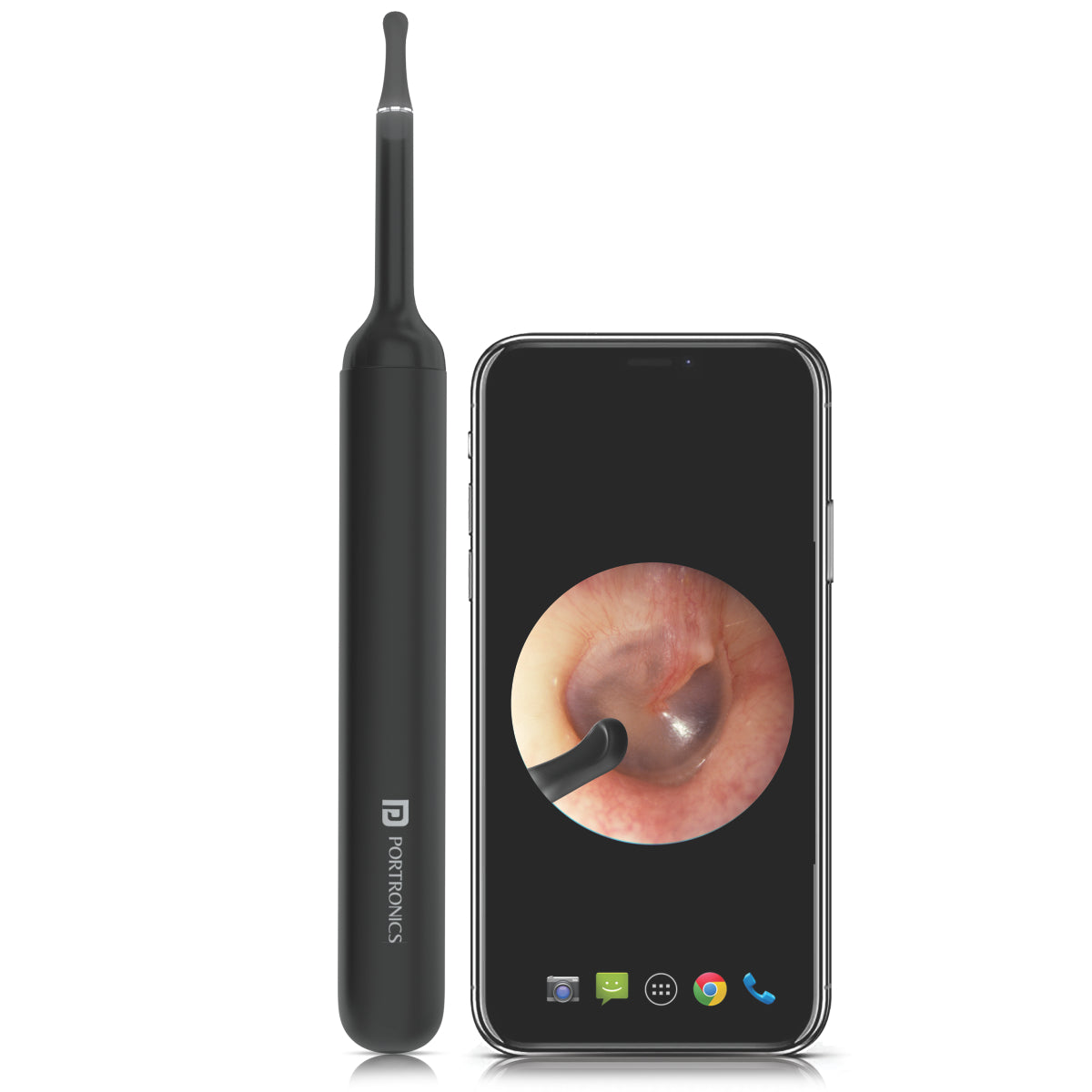 Buy Portronics XLIFE Wireless 2.4 GHz Ear Cleaner with 1080p FHD View