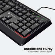 Portronics Ki-Pad wired gaming keyboard 