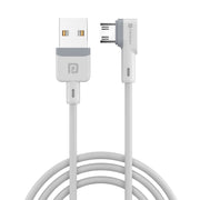 Konnect L MicroUSB: 1.2m micro USB Charging Cable - Portronics, white