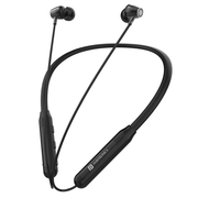 Portronics Z3 Wireless Bluetooth neckband earphones, Black