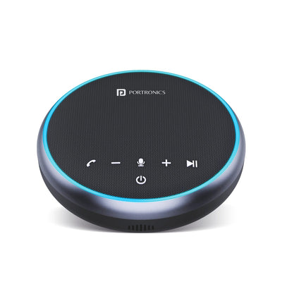 Portronics Talk One 360 Voice Coverage Portable Conference Speaker  