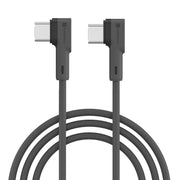 Portronics Konnect L Type C to Type C 60W Charging Cable, Black