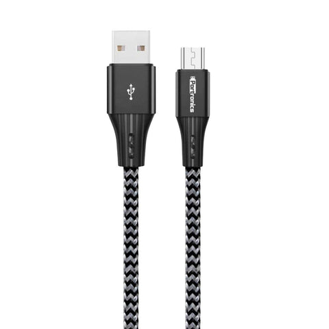 Portronics Konnect A 2M Micro USB Cable For Fast Charging