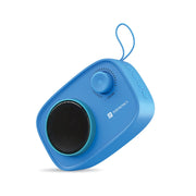 Portronics Pixel 2 Bluetooth Wireless mini Speaker 3W with Volume KnobBlue Color