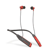 Portronics Harmonics Z2 bluetooth neckband earphones  red