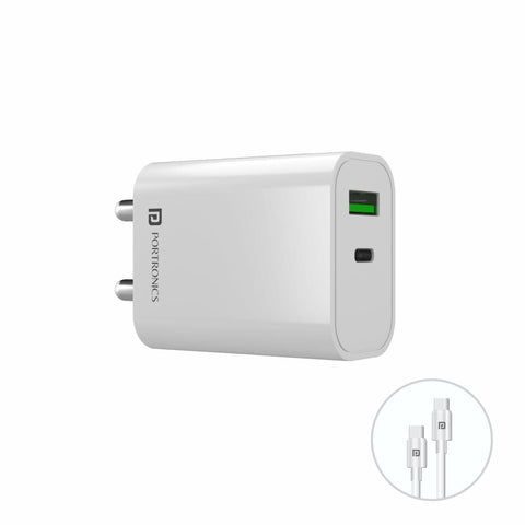 Adapto 44 : 20W Adapter white