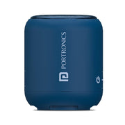 Portronics SoundDrum1 wireless portrable bluetooth speaker blue color