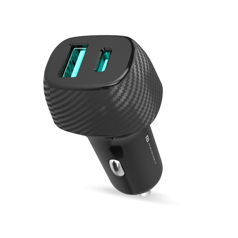 Portronics Car Power 6 with 36W QC + PD Type c & USB car charger