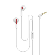 Portronics Conch 110 Wired Earphones online with mic & 3.5mm jack, red