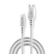 Portronics Konnect A 1M Type C USB cable with 3.0A output, White