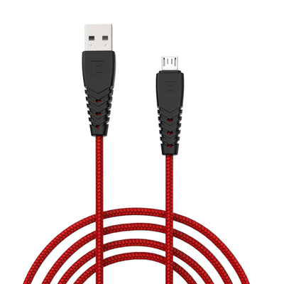 Portronics Konnect B Micro USB Quick Charging Cable, red