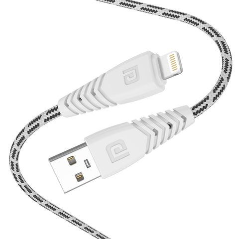 Portronics Konnect Spydr 8-Pin Micro USB cable, white