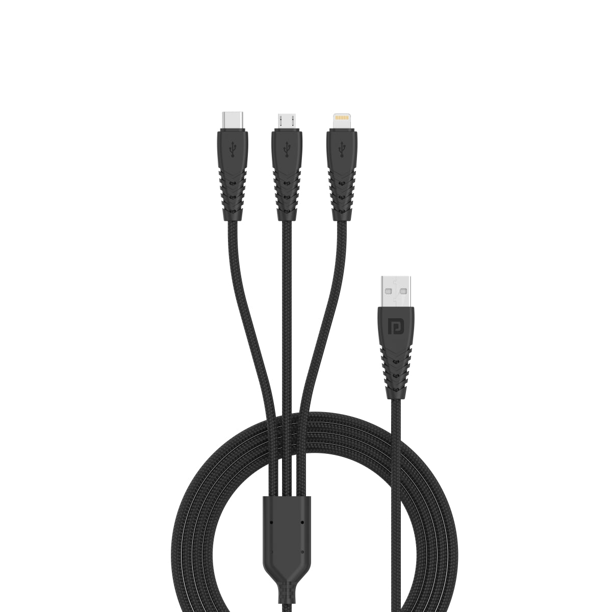 Multi Charging Cable, USB C Cable/iOS/Micro USB Fast Charger 3 in 1 Cord  Connect