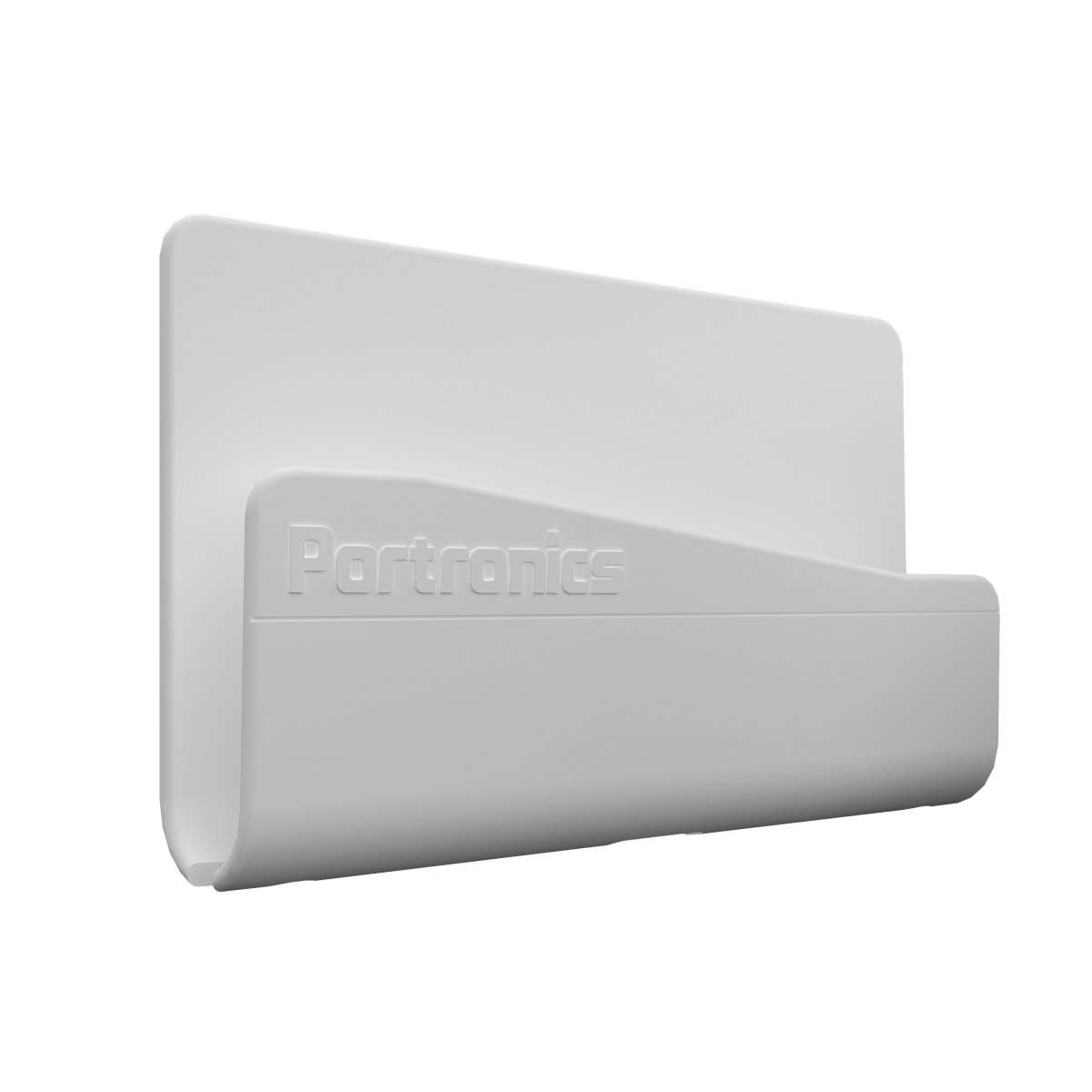Portronics Modesk 101 Wall Hanging Mobile Holder (White)