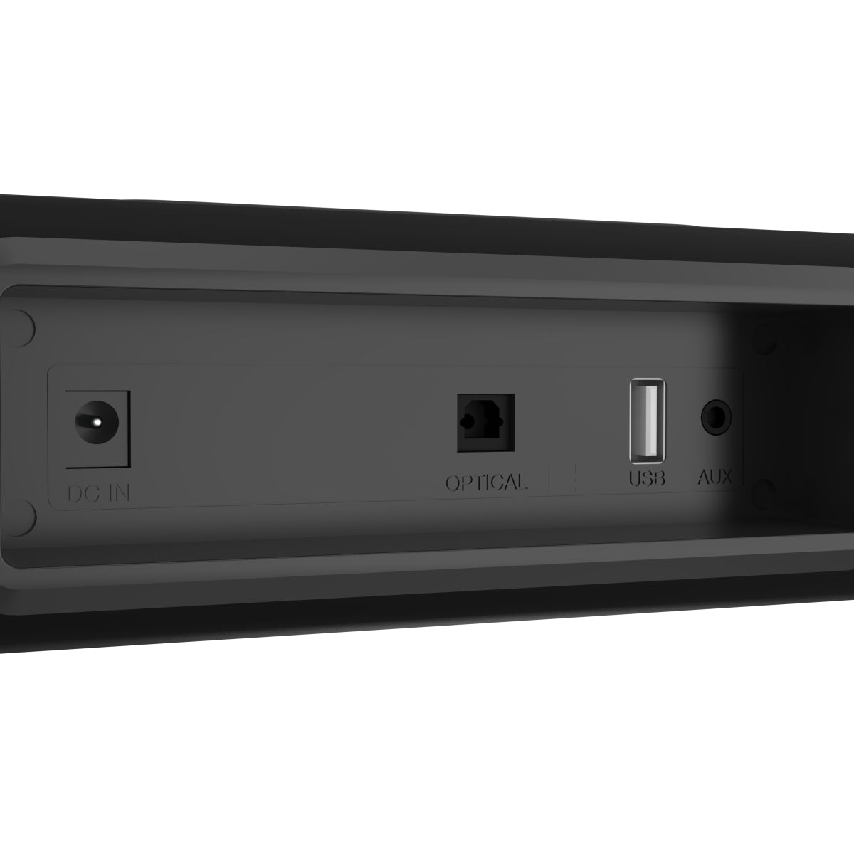 black Portronics Sound Slick 5 Wireless Sound Bar | powerful 80W Bluetooth soundbars with sound modes and compact design | best soundbar under 10000