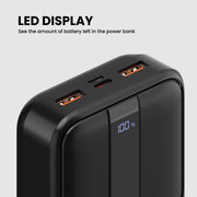 Portronics Power D 20K 20000mAh laptop Power bank with LED display